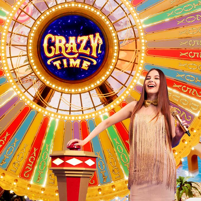 Crazy Time peli Thor Casinolla
